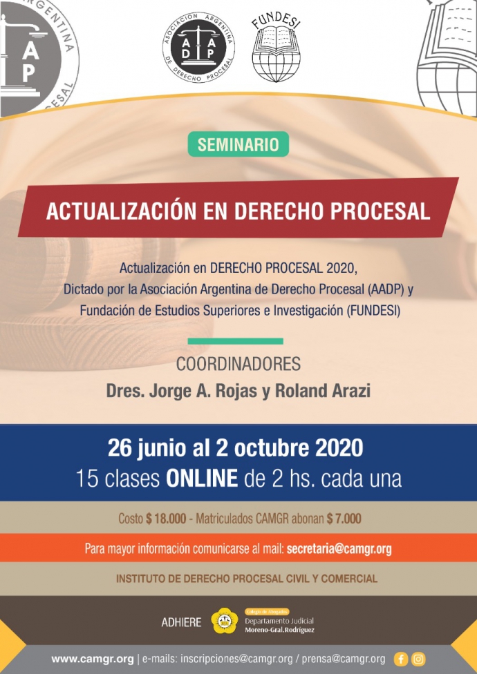 ACTUALIZACION EN DERECHO PROCESAL